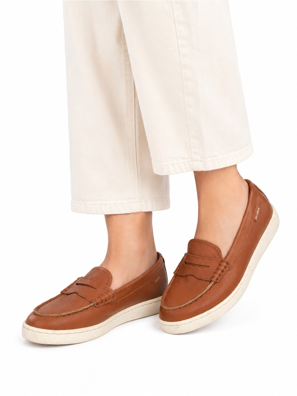 Size 9 Cole Haan Women’s Pinch Weekender Penny Loafers Brown
